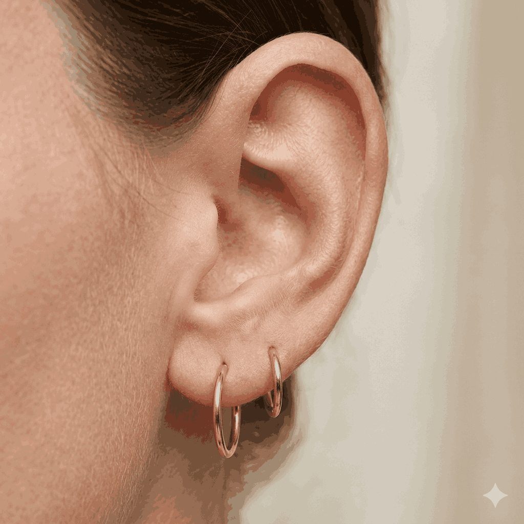 Gold Hoop Earings